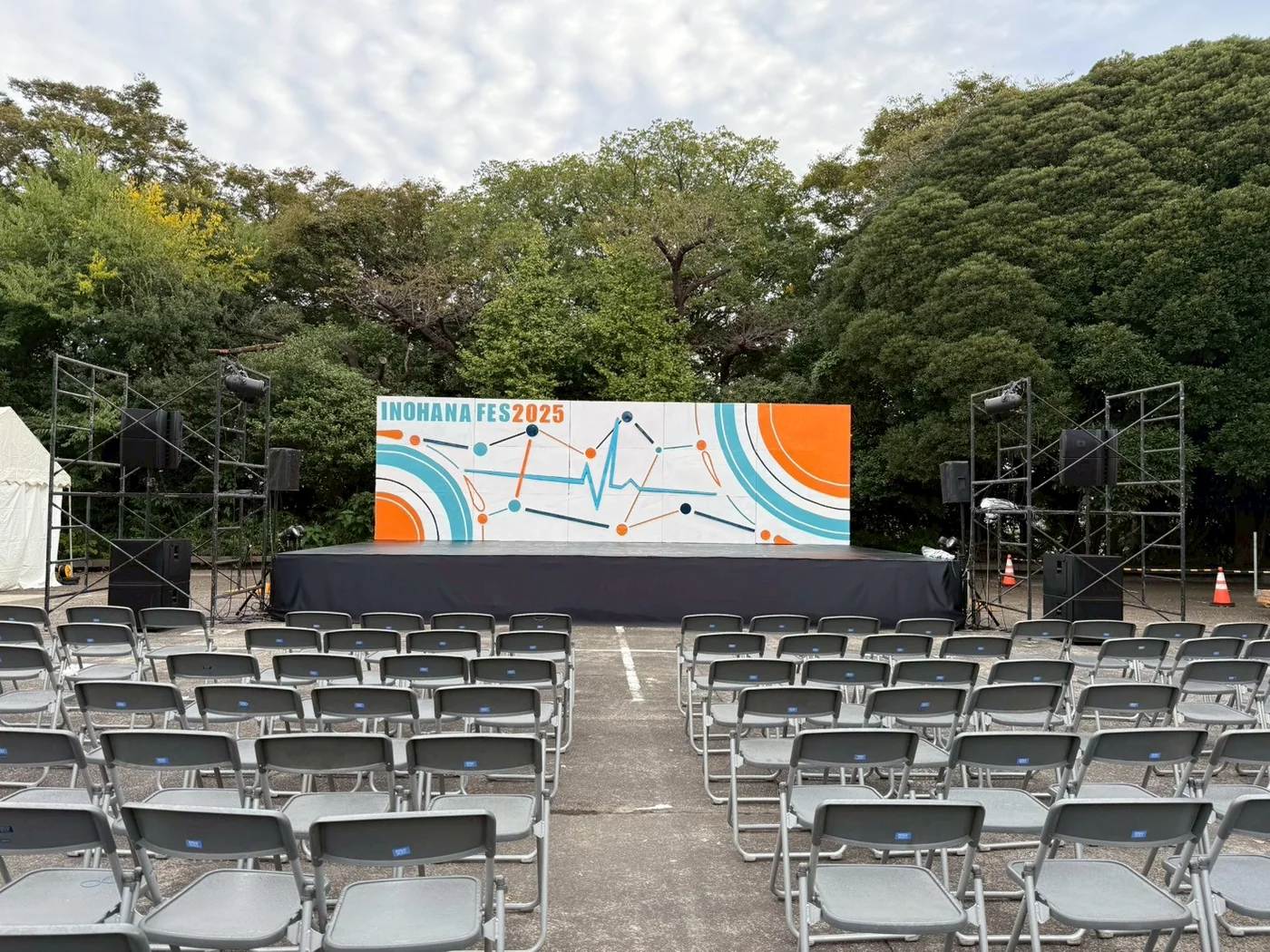 亥鼻祭のステージ